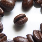 coffee bean up close